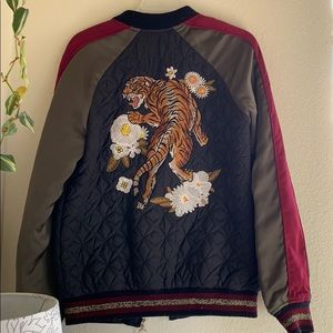 Zara Embroidered Tiger Jacket